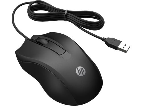HP 822M9UT 105 BLACK WIRED MOUSE Hover