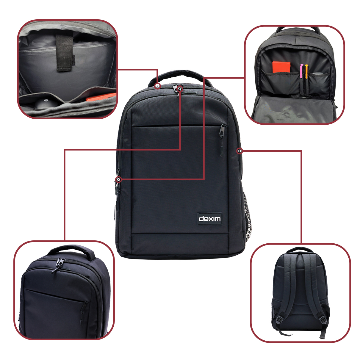 Dexim Essential 15,6 NB Sırt ÇantasıDexim Essential 15,6 NB Sırt Çantası Hover