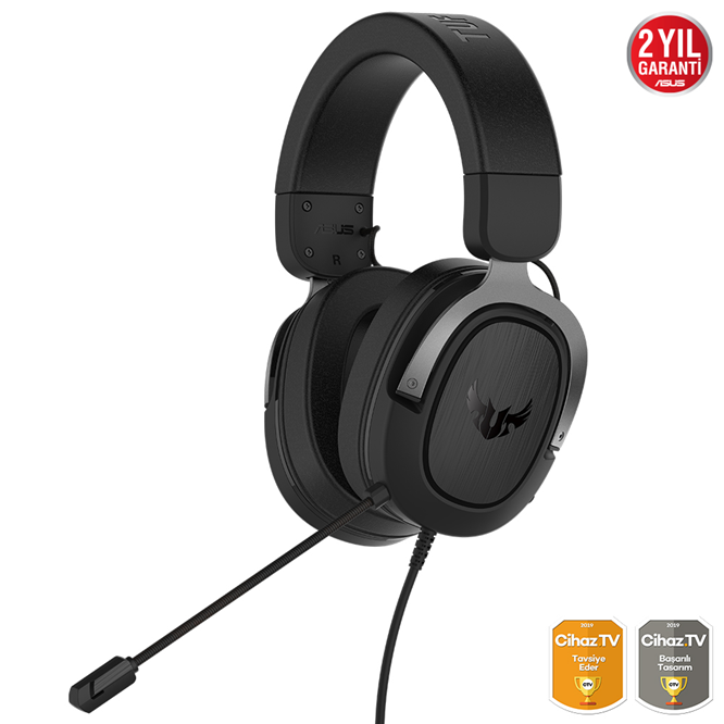ASUS TUF GAMING H3 7.1 GUN METAL OYUNCU KULAKLIGI