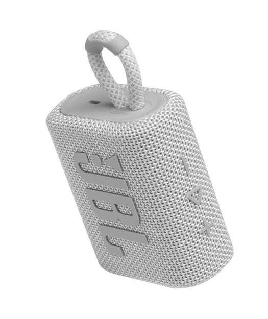 JBL Go3 Bluetooth Hoparlör IP67 Beyaz Hover