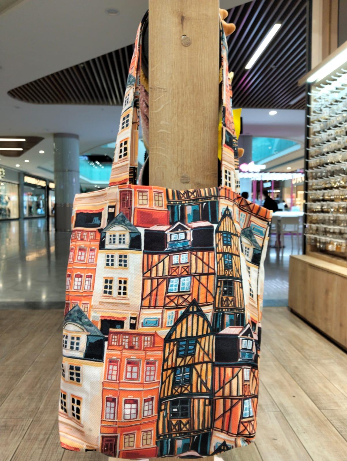 Baskılı Bez Çanta